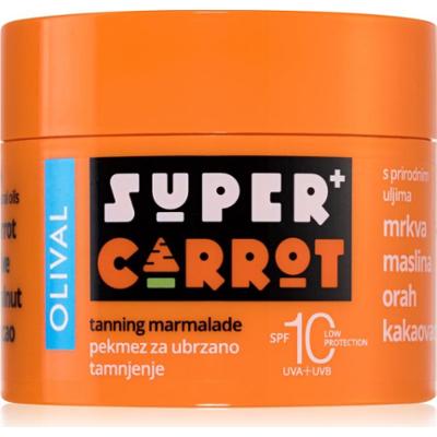 Olival SUPER Carrot Tanning Jam produkt przyspieszający i przedłużający opalanie SPF 10 100 ml