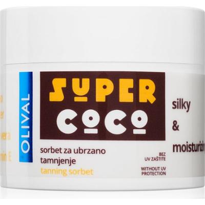 Olival SUPER Coco nawilżający sorbet do ciała przyspieszające opalanie 100 ml
