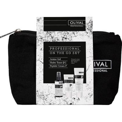 Olival Professional On The Go oczyszczający zestaw łagodzący do cery 1 szt.
