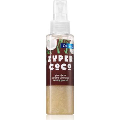 Olival SUPER Coco olejek do opalania z brokatem 100 ml