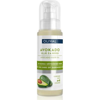 Olival Avocado olejek odżywczy do włosów zniszczonych 60 ml
