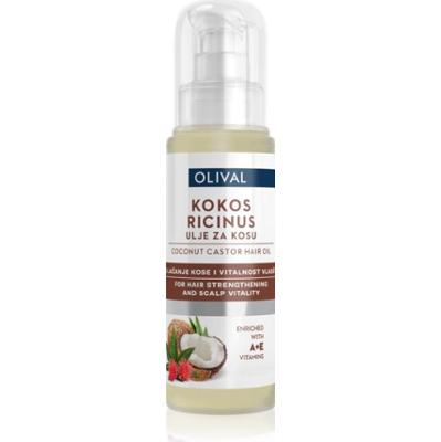 Olival Coconut Castor olejek rycynowy do wzmocnienia włosów 60 ml
