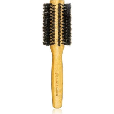 Olivia Garden Bamboo Touch okrągła szczotka do włosów z włosiem dzika średnia 30 mm 1 szt.