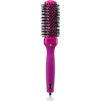 Olivia Garden Expert Shine Hot Pink szczotka do suszenia włosów dla długich włosów 35 mm 1 szt.