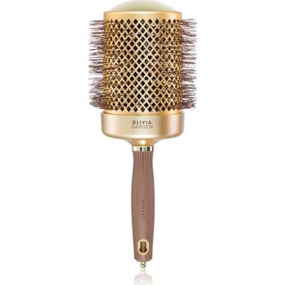 Olivia Garden Expert Shine Wavy okrągła szczotka do włosów 80 mm 1 szt.