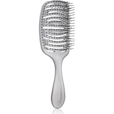 Olivia Garden ESSENTIAL CARE FLEX Medium Hair Bristles szczotka do włosów Ice Grey 1 szt.