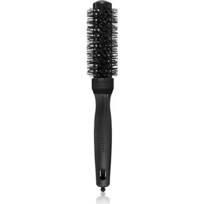 Olivia Garden Black Label SHINE Wavy Bristles okrągła szczotka do włosów średnia 25 mm 1 szt.