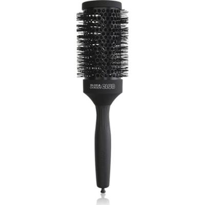 Olivia Garden Club The Glow Blowout Ceramic Round Brush Black okrągła szczotka do włosów 1 szt.