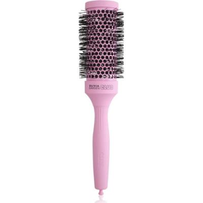 Olivia Garden Club The Glow Blowout Ceramic Round Brush Pink okrągła szczotka do włosów M 1 szt.