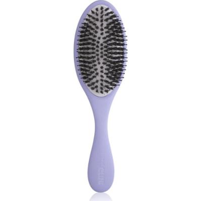 Olivia Garden Club The Reset Detangling&Shine Hairbrush płaska szczotka z futerałem Lilac 1 szt.