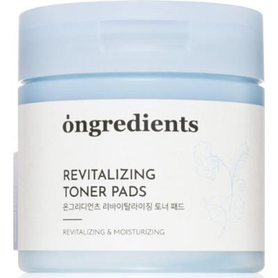 Ongredients Revitalizing Toner Pads tonizujące płatki do twarzy o działaniu uspokajającym 60 szt.