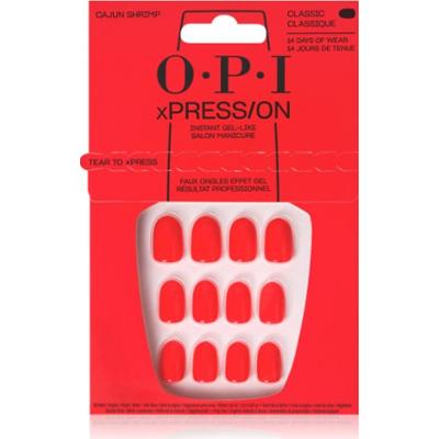 OPI xPRESS/ON sztuczne paznokcie Cajun Shrimp 30 szt.