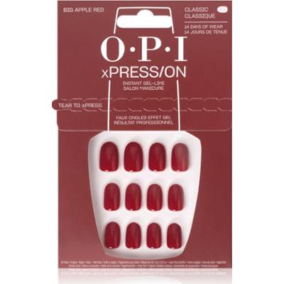 OPI xPRESS/ON sztuczne paznokcie Big Apple Red 30 szt.