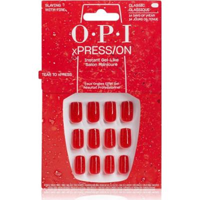OPI Make ‘Em Jelly! XPRESS/ON sztuczne paznokcie Slaying with Fire 30 szt.