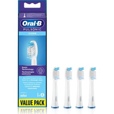 Oral-B Pulsonic Clean końcówki wymienne do szczoteczki do zębów 4 szt.