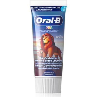 Oral-B Kids Lion King pasta do zębów dla dzieci o smaku owocowym 6 m+ 60 ml