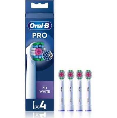 Oral-B PRO 3D White końcówki wymienne do szczoteczki do zębów 4 szt.