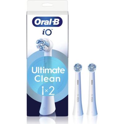 Oral-B iO Ultimate Clean końcówki wymienne do szczoteczki do zębów White 2 szt.