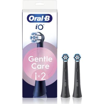 Oral-B iO Gentle Care głowica wymienna dla wrażliwych dziąseł Black 2 szt.