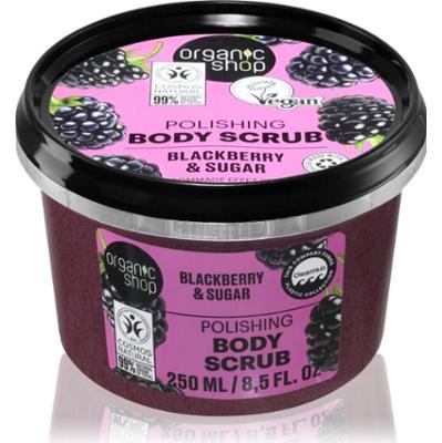Organic Shop Body Scrub Blackberry & Sugar wygładzający peeling do ciała 250 ml