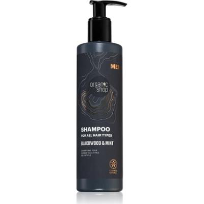Organic Shop Men Blackwood & Mint szampon dla mężczyzn 280 ml