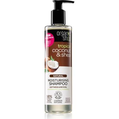 Organic Shop Natural Coconut & Shea szampon nawilżający do włosów suchych i zniszczonych 280 ml
