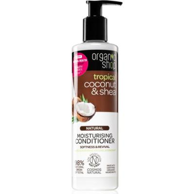 Organic Shop Natural Coconut & Shea odżywka nawilżająca do włosów suchych i zniszczonych 280 ml