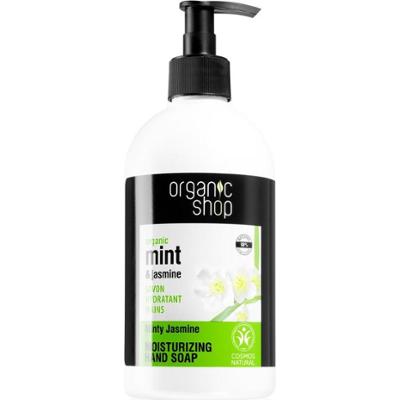 Organic Shop Organic Minty Jasmine mydło w płynie do rąk o działaniu nawilżającym 500 ml