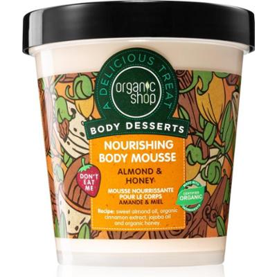 Organic Shop Body Desserts Almond & Honey pianka do ciała odżywienie i nawilżenie 450 ml