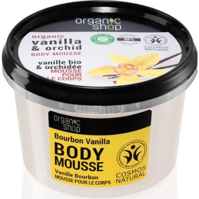 Organic Shop Vanilla & Orchid pianka do ciała z wanilią 250 ml