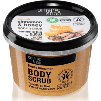 Organic Shop Cinnamon & Honey delikatny peeling do ciała 250 ml