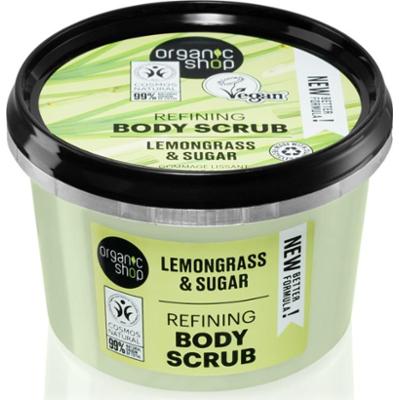 Organic Shop Lemongrass & Sugar delikatny peeling do ciała 250 ml