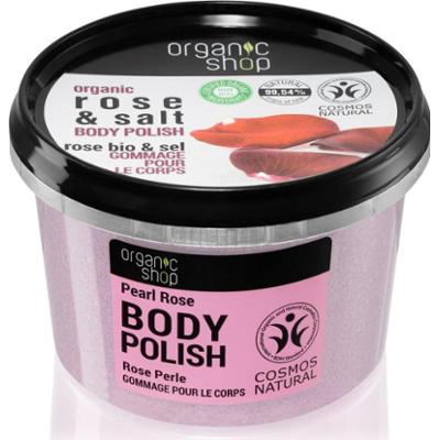 Organic Shop Organic Rose & Salt peeling do ciała z solą 250 ml