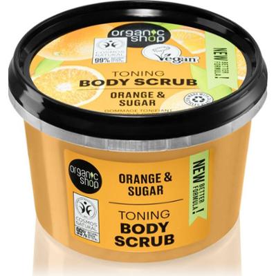 Organic Shop Orange & Sugar peeling tonizujący do ciała 250 ml