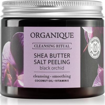 Organique Black Orchid peeling solny z masłem shea 200 g