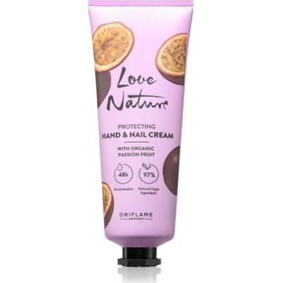 Oriflame Love Nature Organic Passion Fruit ochronny krem do rąk 75 ml