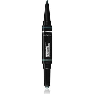 Oriflame The One Colour Unlimited cienie do powiek i kredka do oczu 2 w 1 odcień Emerald Green 1,2 g