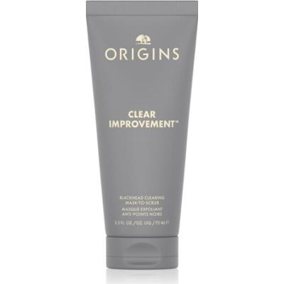 Origins Clear Improvement® Blackhead Clearing Mask-To-Scrub oczyszczająca maska przeciw zaskórnikom 75 ml