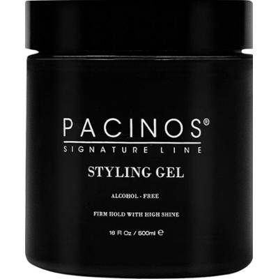 Pacinos Siganture Line Styling Gel żel do włosów błyszczący dla mężczyzn 500 ml