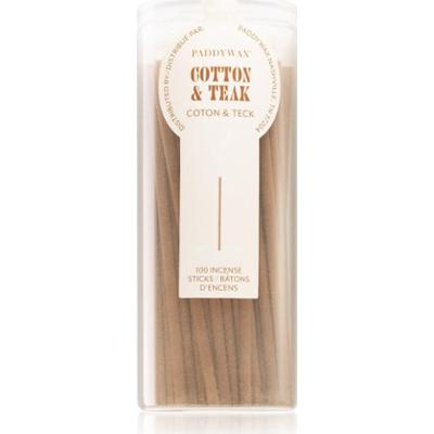 Paddywax Haze Cotton & Teak pałeczki zapachowe 100 szt.