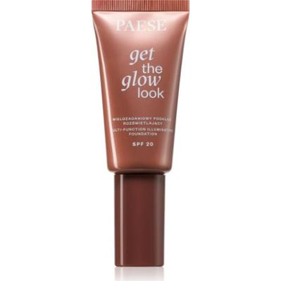 Paese Get The Glow Look Illuminating Foundation lekki podkład z rozświetlającym efektem SPF 20 odcień 2N Sand Beige 30 ml
