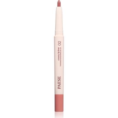 Paese Creamy Lip Liner kremowa kredka do ust odcień 02 blush crush 0.6 g