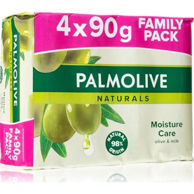 Palmolive Naturals Milk & Olive mydło w kostce 4x90 g