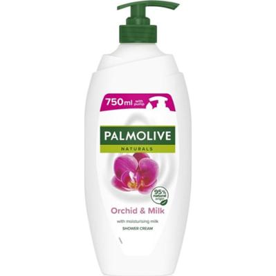 Palmolive Naturals Orchid kremowy żel pod prysznic z ekstraktem z orchidei z pompką 750 ml