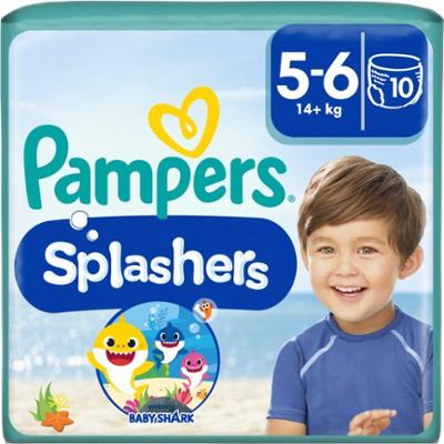 Pampers Splashers 5-6 pieluchy do pływania 14+ kg 10 szt.