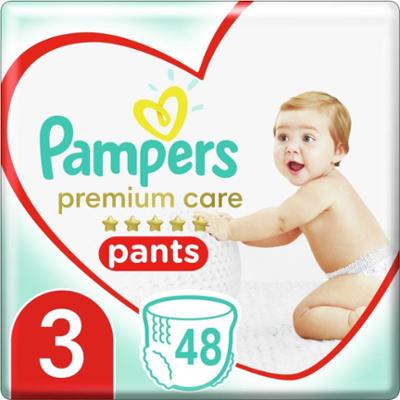 Pampers Premium Care Pants Size 3 jednorazowe pieluchomajtki 6-11kg 48 szt.