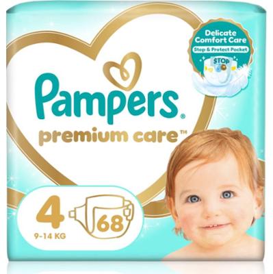Pampers Premium Care Size 4 pieluchy jednorazowe 9-14 kg 68 kg