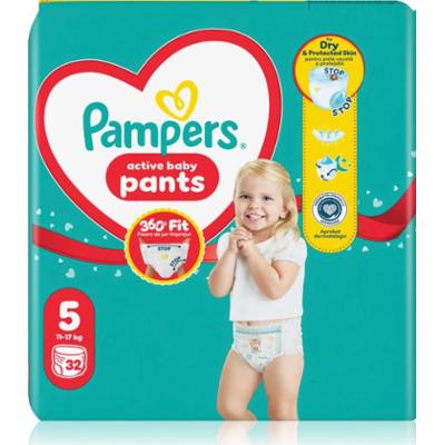 Pampers Active Baby Pants Size 5 jednorazowe pieluchomajtki 11-17 kg 32 szt.