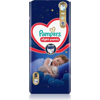 Pampers Night Pants Size 5 jednorazowe pieluchomajtki na noc 11-17 kg 46 szt.