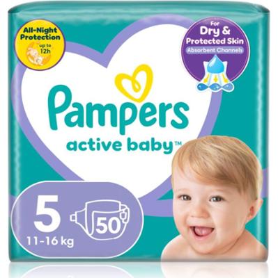Pampers Active Baby Size 5 pieluchy jednorazowe 11-16 kg 50 szt.